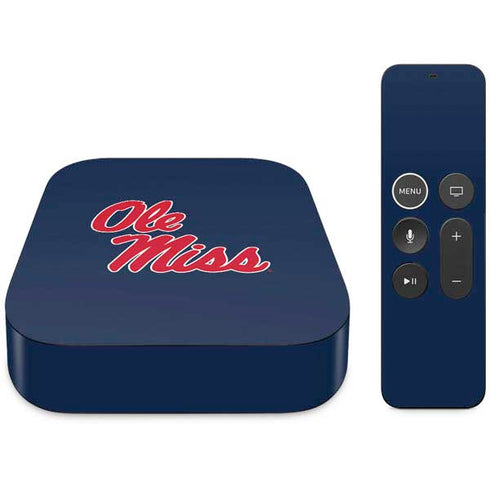 University of Mississippi Rebels Ole Miss Apple TV Skin
